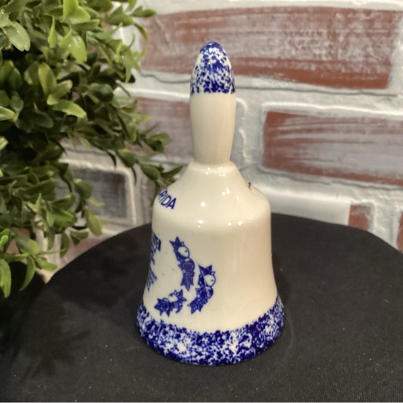 Vintage - Ceramic Porcelain Crafted Bell - Florida - Kitchen Prayer - Nice - Picture 3 of 9